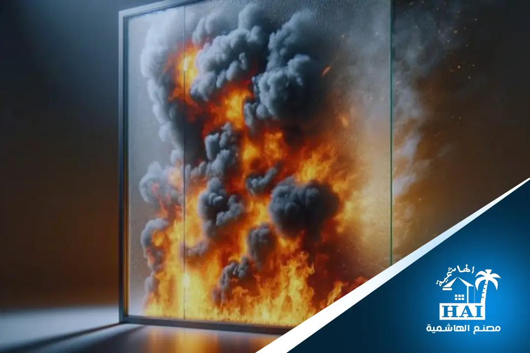 الزجاج المقاوم للحريق