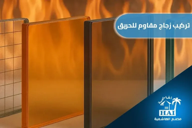 تركيب زجاج مقاوم للحريق