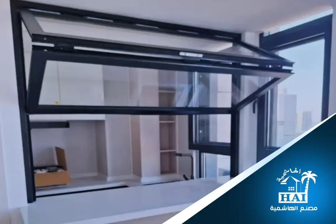 تركيب نوافذ المنيوم قلاب مقاومة للعوامل الجوية بالطائف