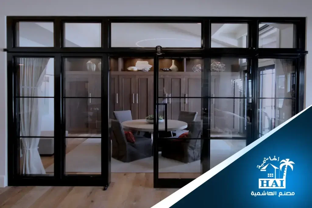 أبواب زجاج داخلية