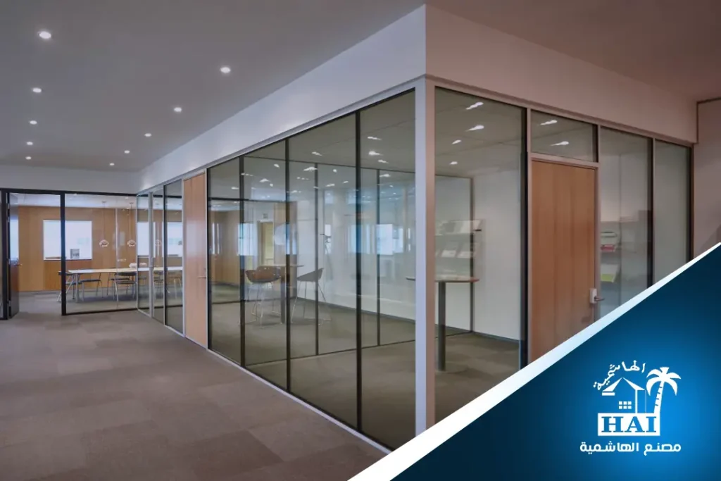 زجاج المكاتب العازل للصوت