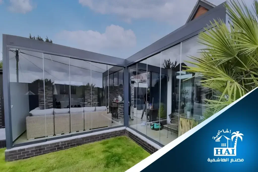 برجولات زجاجية في الطائف